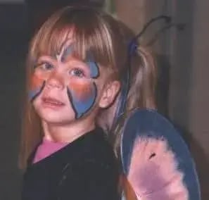 Image of little girl with butterfly facepaint as Avenues Recovery shares Kimberly's story