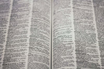 A List of Recovery Words