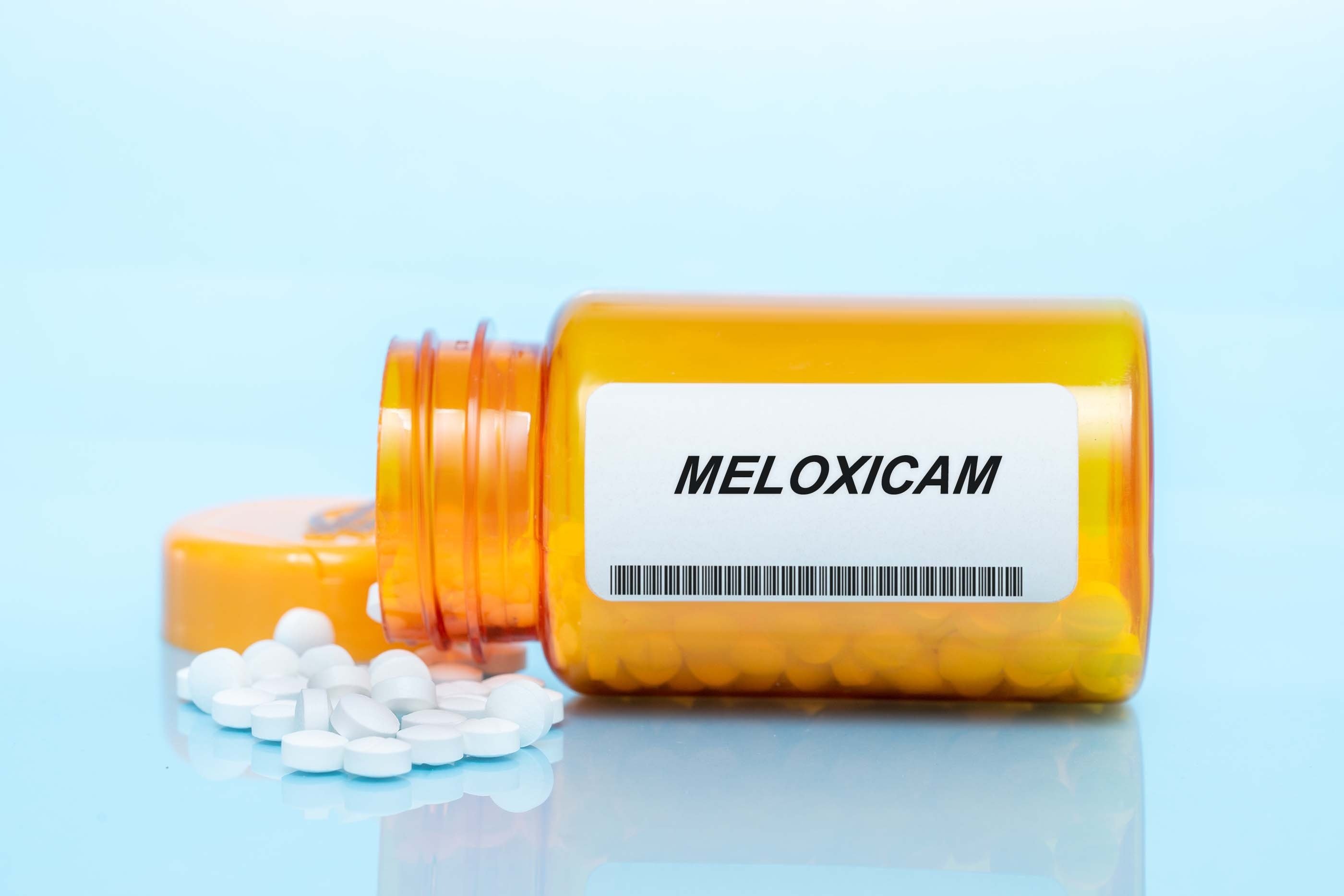 Meloxicam pills used to manage pain and inflammation