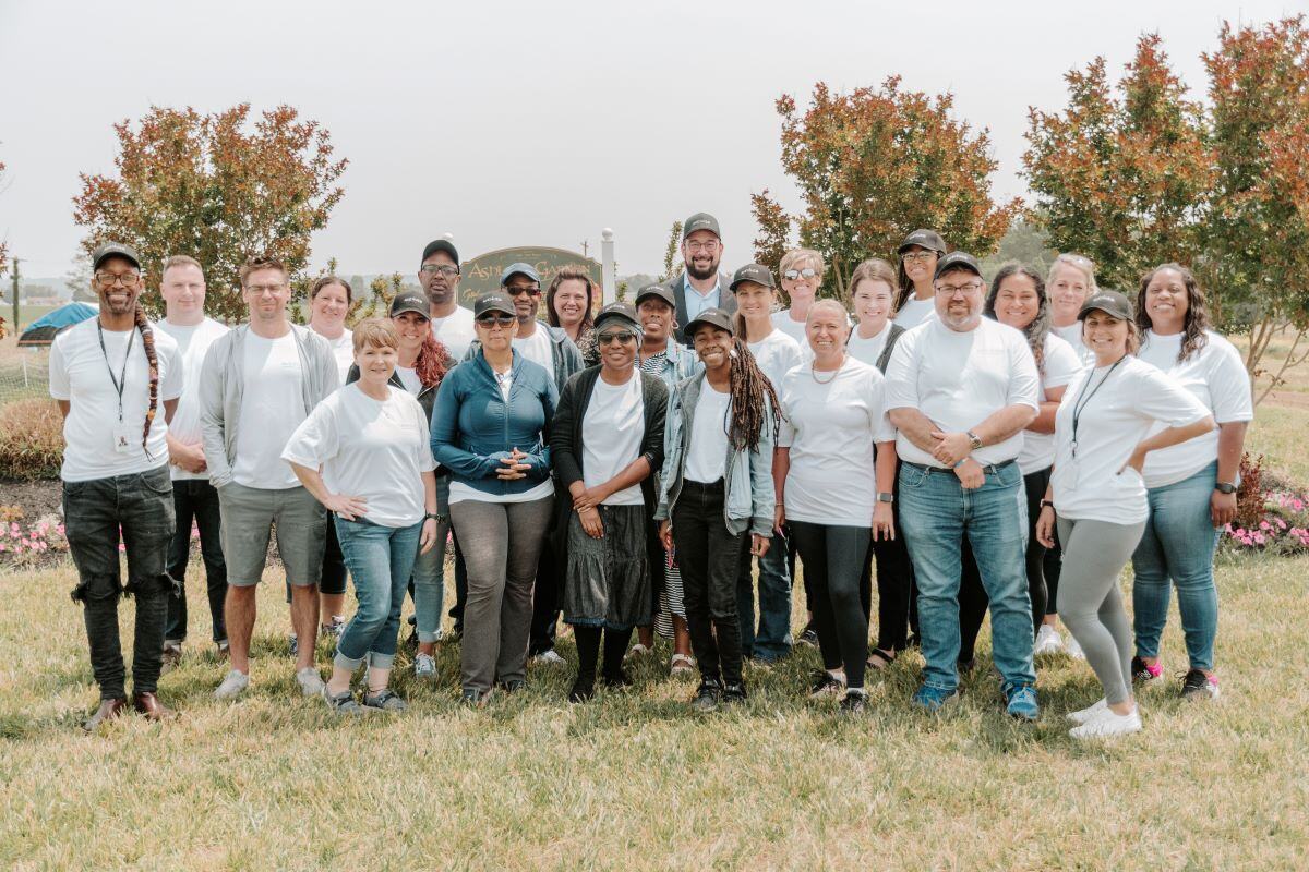 Avenues Recovery alumni posing for a picture during an outdoor activity. Rehab is an ongoing process.