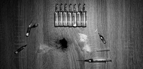 Illustration of Benzos, one of the most addictive substances, requiring careful supervision due to dependence risk