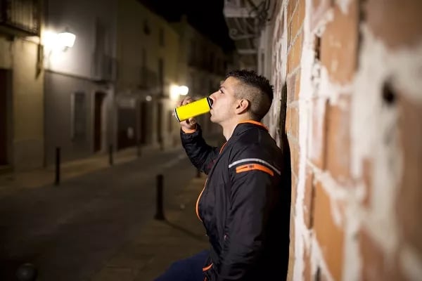 Man-Drinking-Energy-Drink