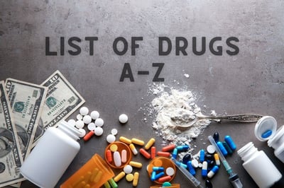 List of Drugs A-Z