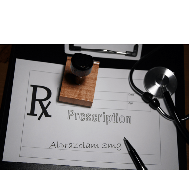 Prescription for 3mg of Alprazolam. A doctor will decide whether to prescribe Klonopin vs Xanax.