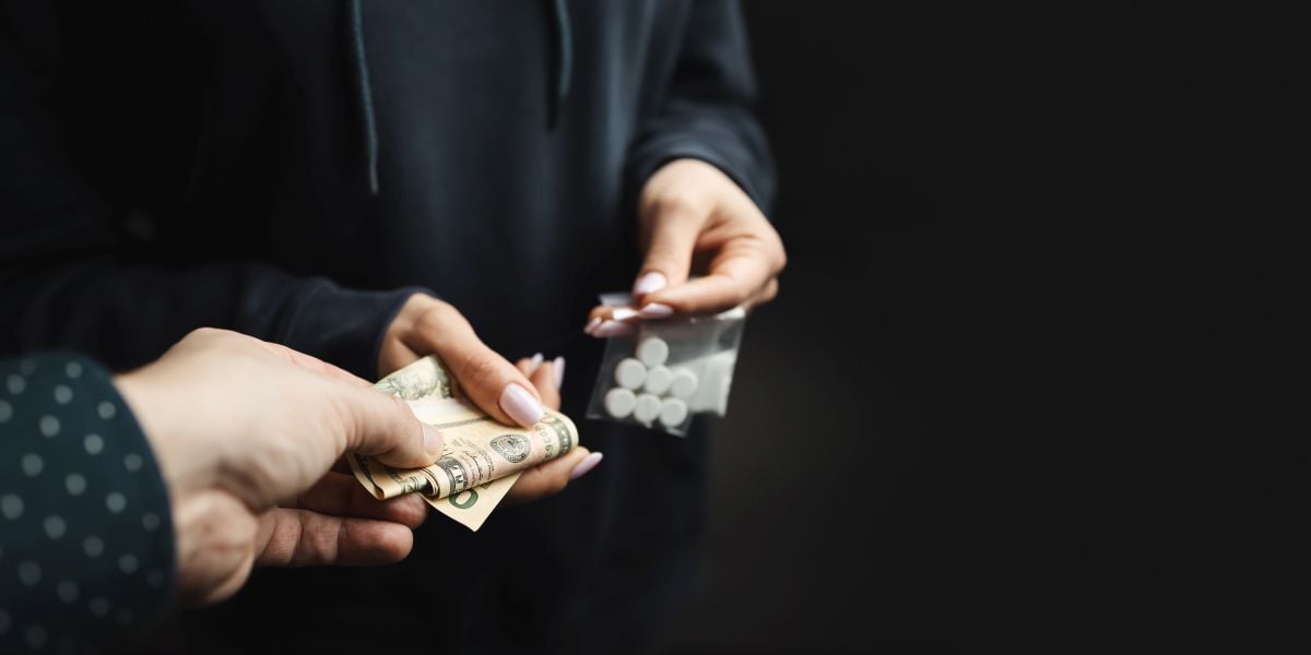 Image of drug exchange as Avenues Recovery explores Pyro