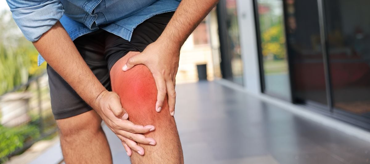 inflamed joint