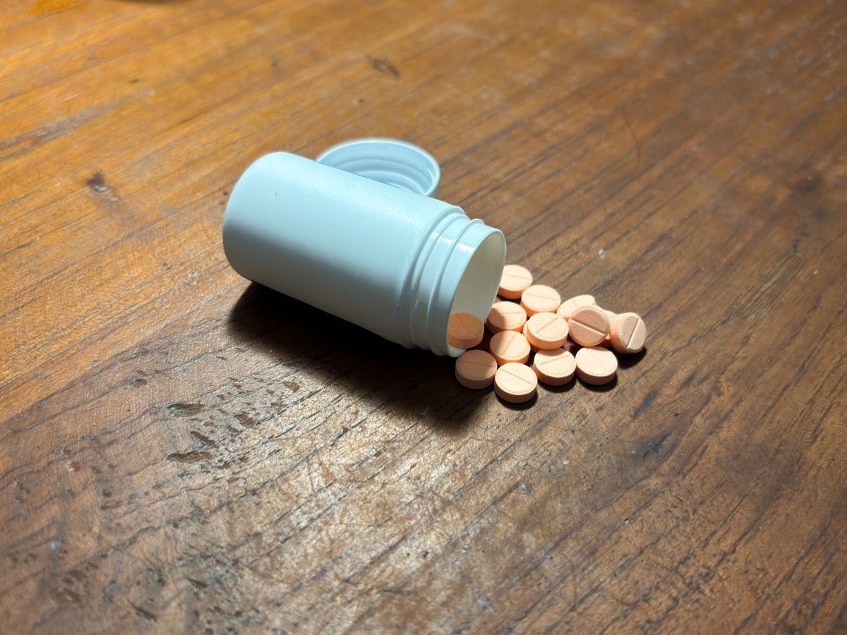 pills spilled