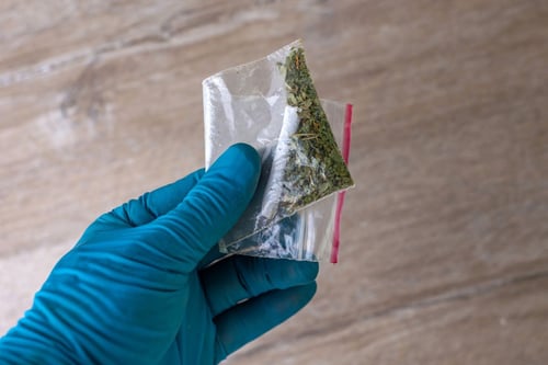 police with hash
