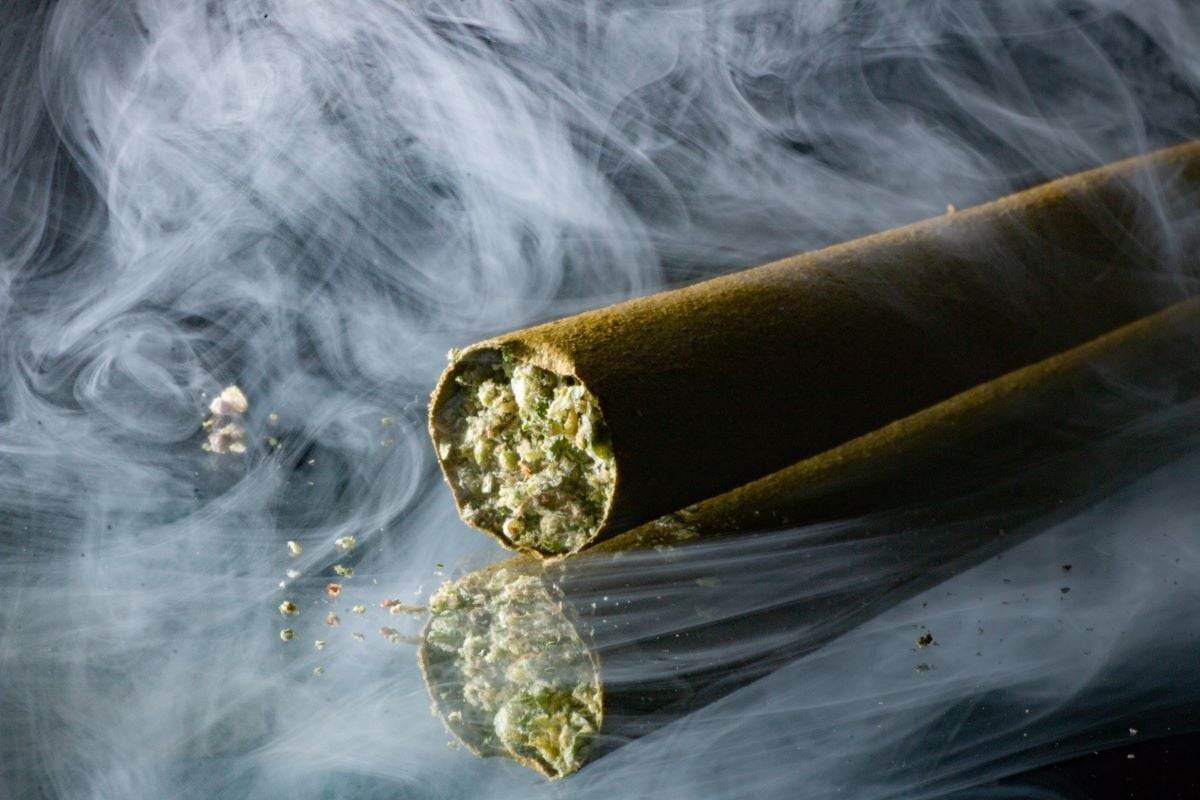Image of weed cigarette/joint as Avenues Recovery explores what is sherm drug