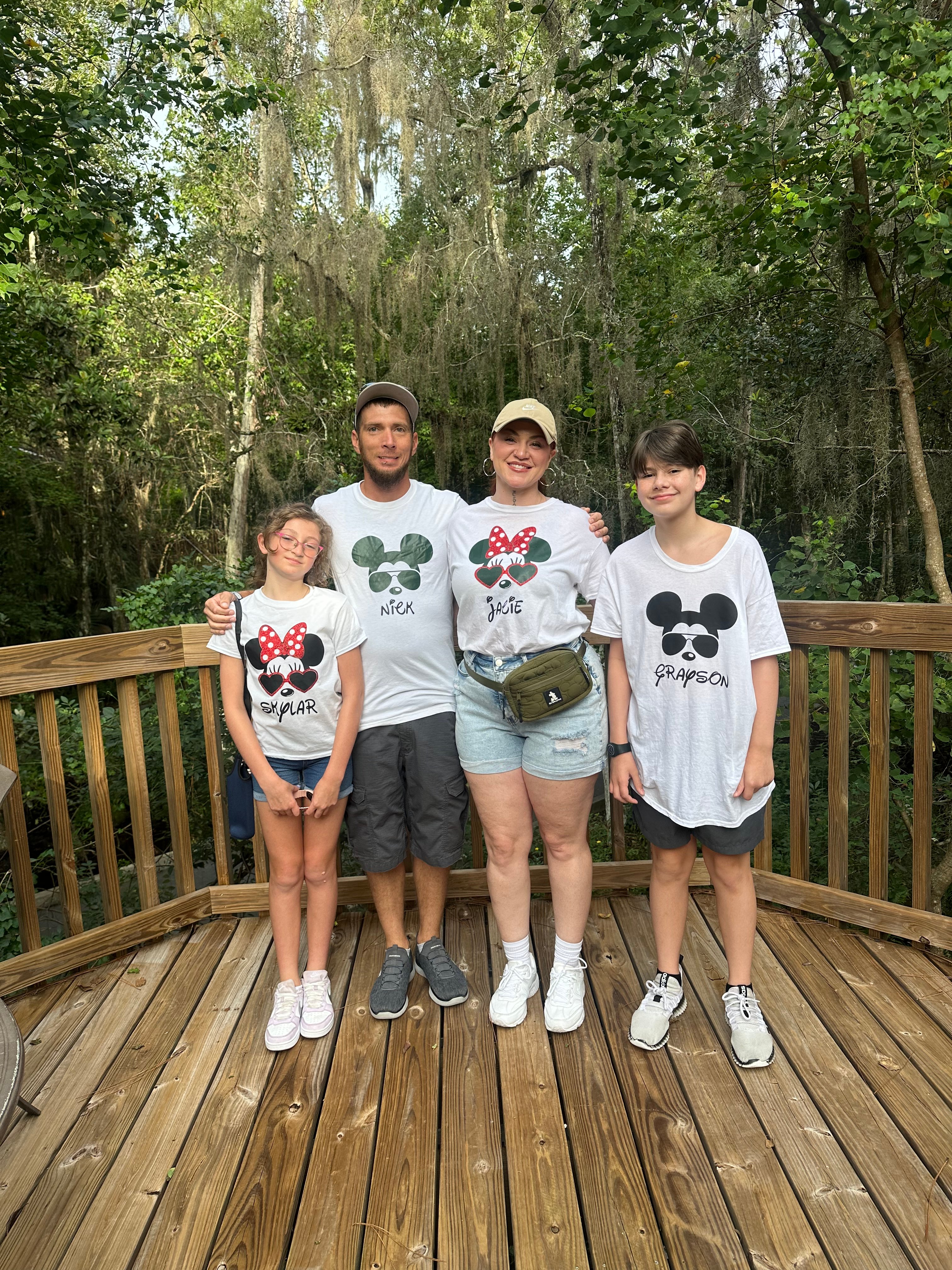 Image of family on porch as Avenues Recovery shares Jacie's story