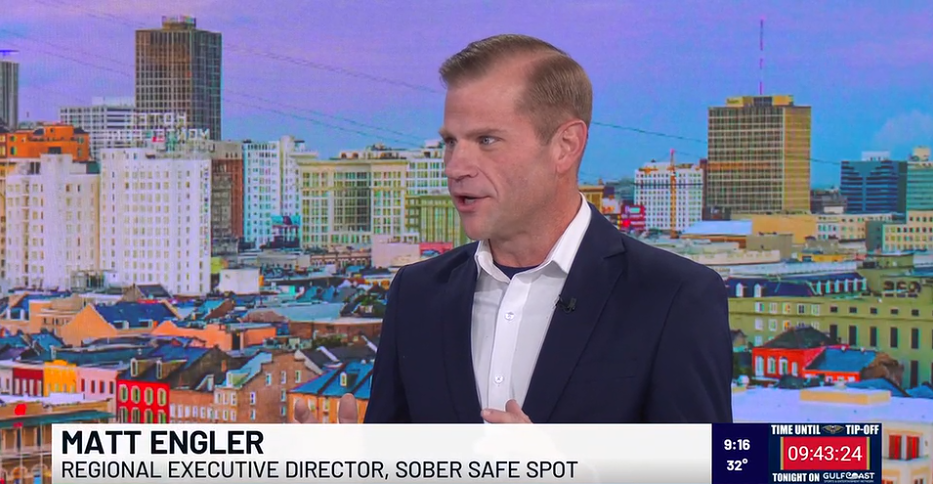 FOX 8 Highlights Mardi Gras Sober Safe Spot Initiative